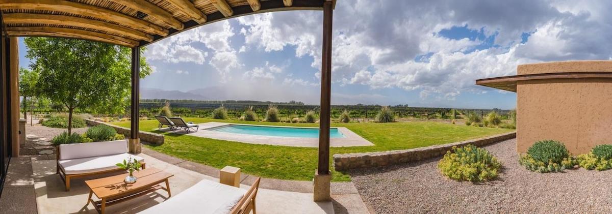 Вилла Casa Crux - Bodega Alfa Crux Эухенио-Бустос Экстерьер фото
